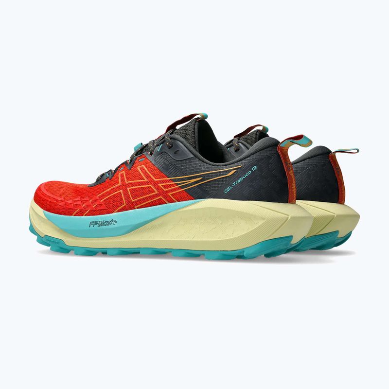 Pánske bežecké topánky ASICS Gel-Trabuco 13 piquant orange/sandstorm 11
