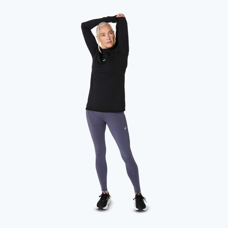 Dámske bežecké tričko longsleeve ASICS Road Winter Seamless performance black 8