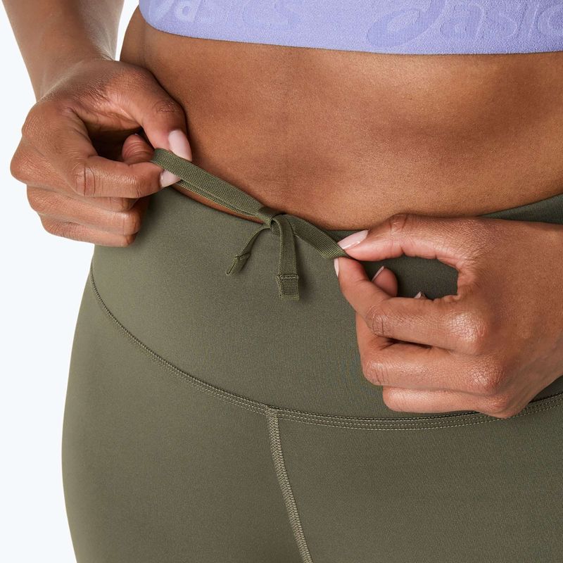 Dámske bežecké legíny ASICS Core Tight dark olive 5