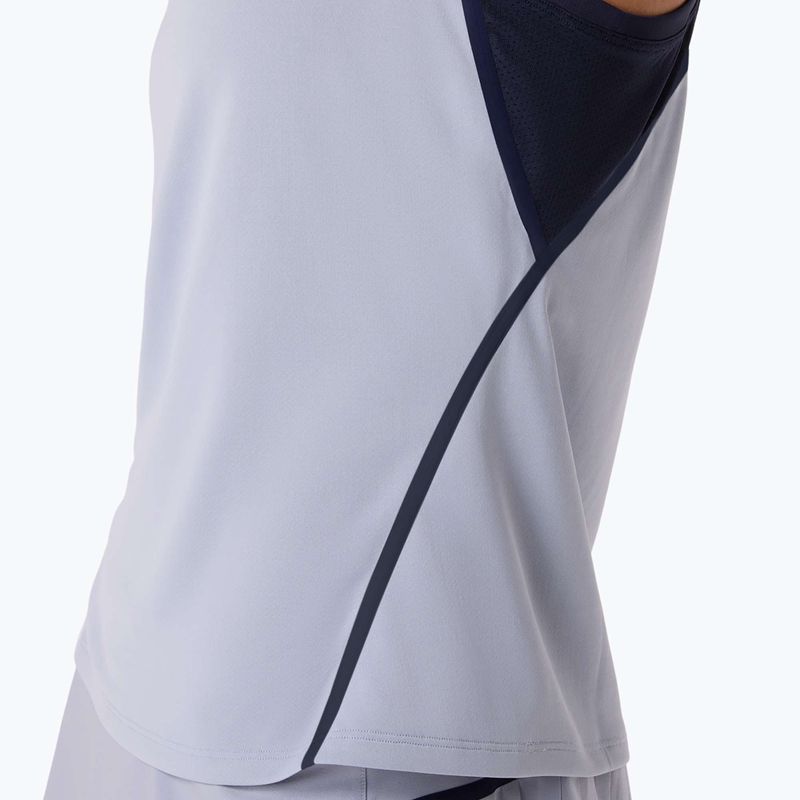 Dámske tenisové tričko ASICS Match Tank W grey/blue 8