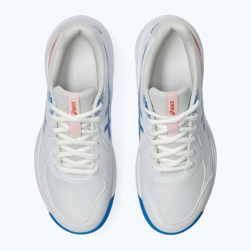 Detské tenisové topánky ASICS Gel-Dedicate 9 GS white/directoire blue 5