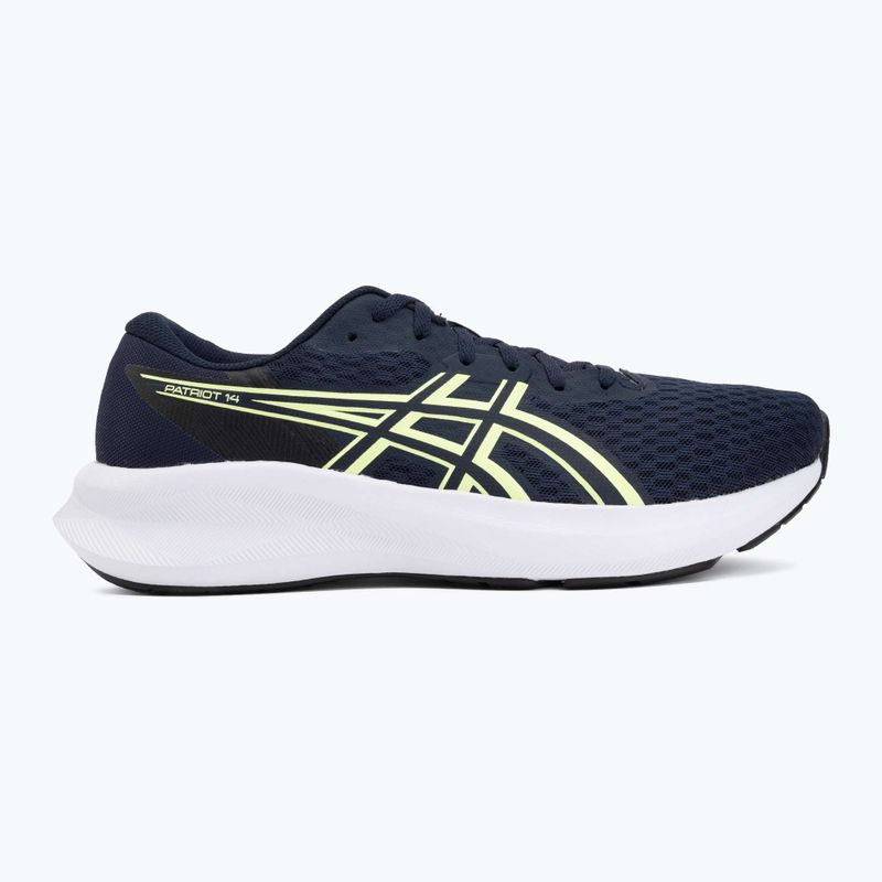 Pánske bežecké topánky ASICS Patriot 14 midnight/illuminate yellow 2