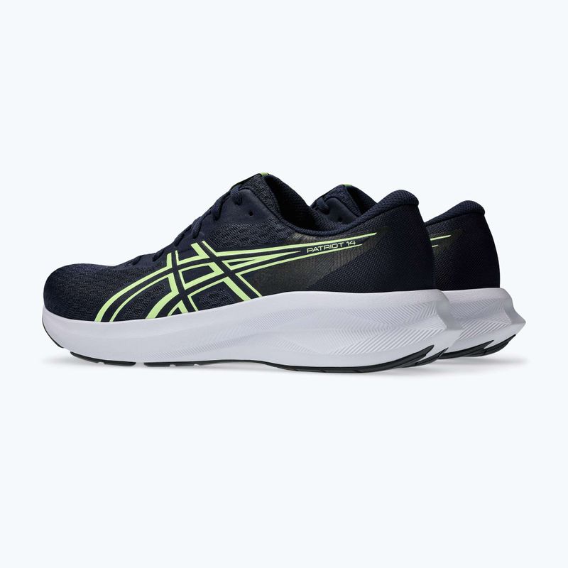 Pánske bežecké topánky ASICS Patriot 14 midnight/illuminate yellow 10