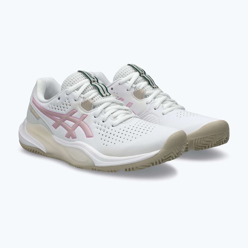 Dámske topánky na padel ASICS Gel-Challenger 15 Padel white/bubblegum 8