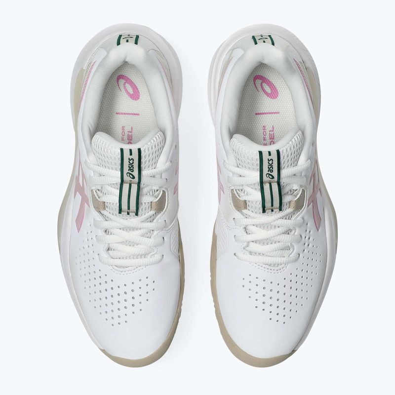 Dámske topánky na padel ASICS Gel-Challenger 15 Padel white/bubblegum 12