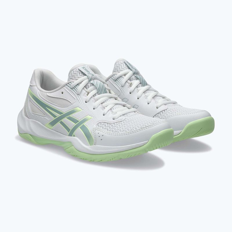 Dámske volejbalové topánky ASICS Gel-Rocket 12 white/ocean haze 8
