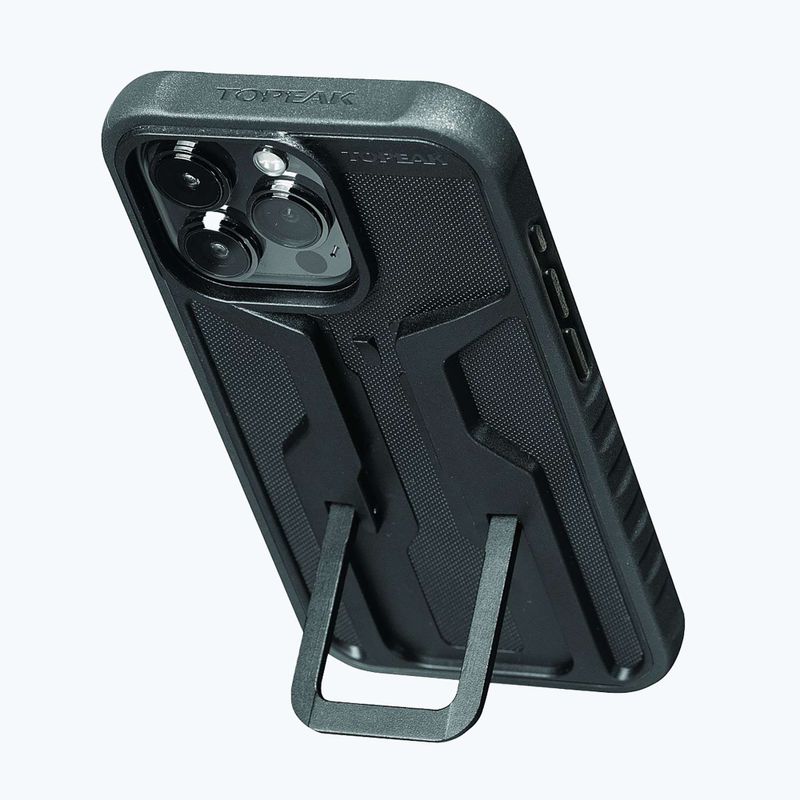 Puzdro na telefón Topeak RideCase iPhone 15 Pro black/gray 3