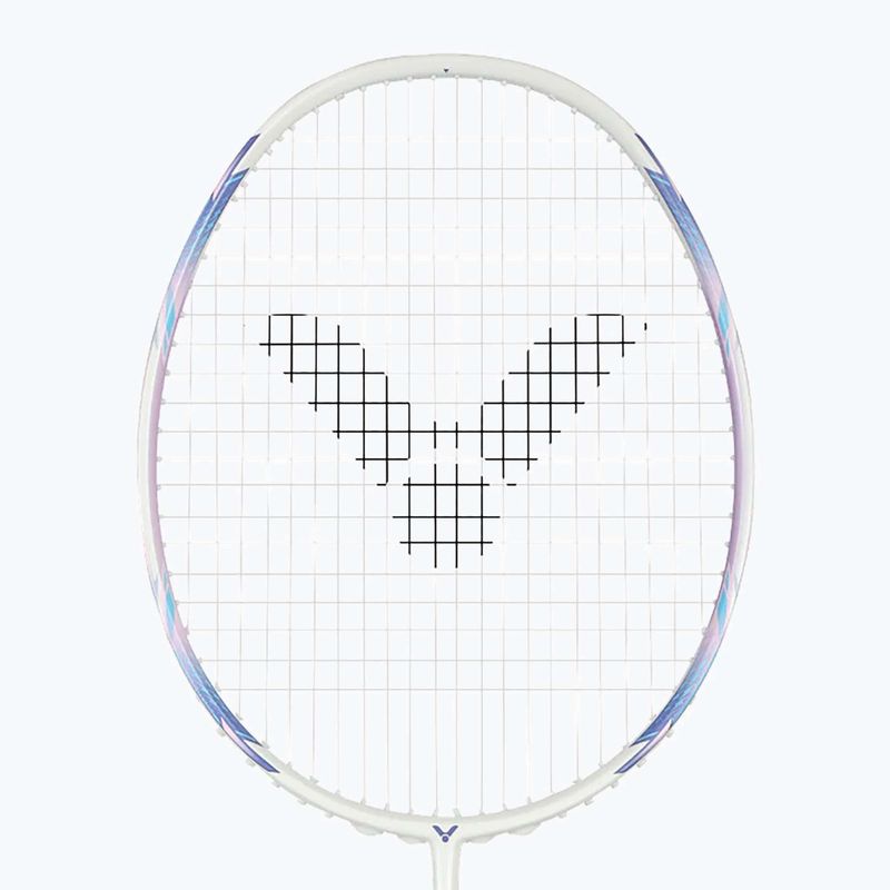 Bedmintonová raketa VICTOR DriveX 7SP AJ white/purple 2