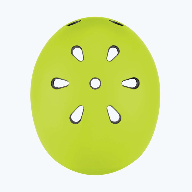 Detská prilba Globber Go.Up Lights lime green 5