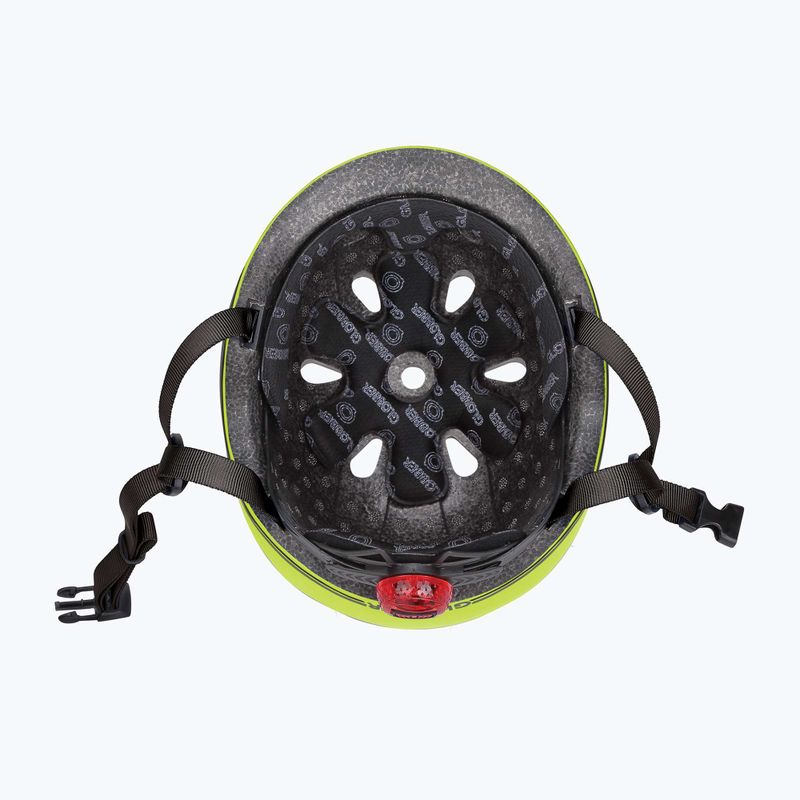 Detská prilba Globber Go.Up Lights lime green 6