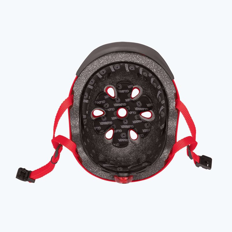 Detská prilba Globber Elite Lights new red racing 5