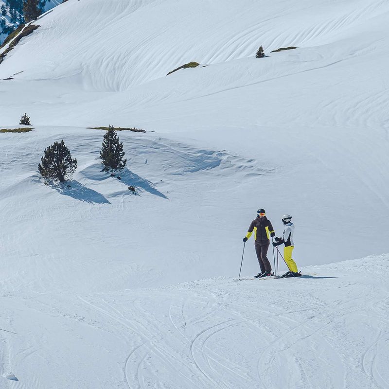 Pánska lyžiarska bunda Descente Hybrid Rip Down giant yellow 17