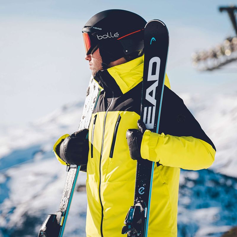 Pánska lyžiarska bunda Descente Insulated giant yellow 14
