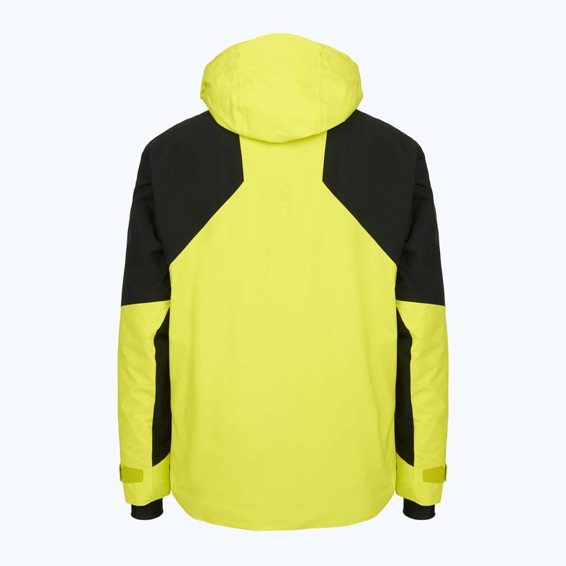 Pánska lyžiarska bunda Descente Insulated giant yellow 2