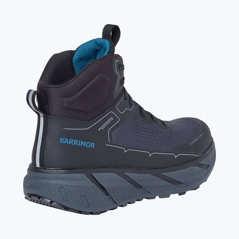 Pánske trekové topánky Karrimor Singletrack Mid black/grey 12