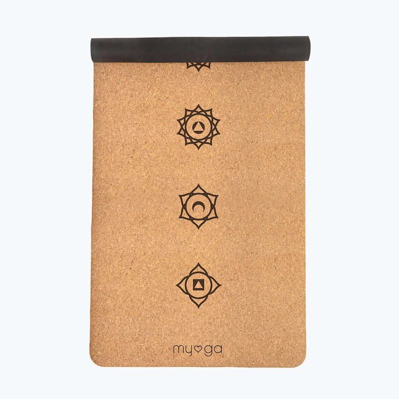Podložka na jogu Myga Chakra XL 6 mm brown 2