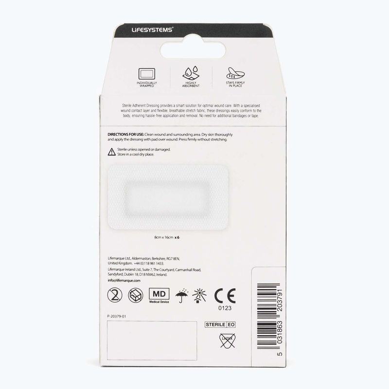 Obväzy Lifesystems Low Adherent Dressing 4 pcs. 2