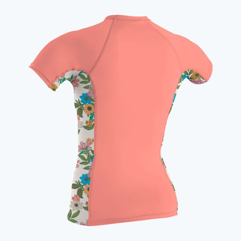 Dámske plavecké tričko O'Neill Side Print Rash Guard desert flower/cara floral 2