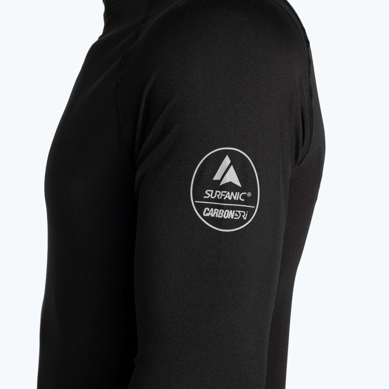 Pánska termoakčná mikina Surfanic Bodyfit Crewneck black 6