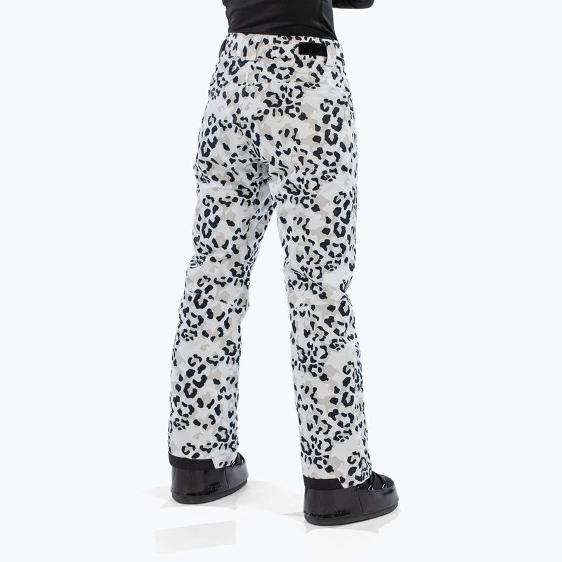Dámske lyžiarske nohavice Surfanic Glow Animal Camo white 6