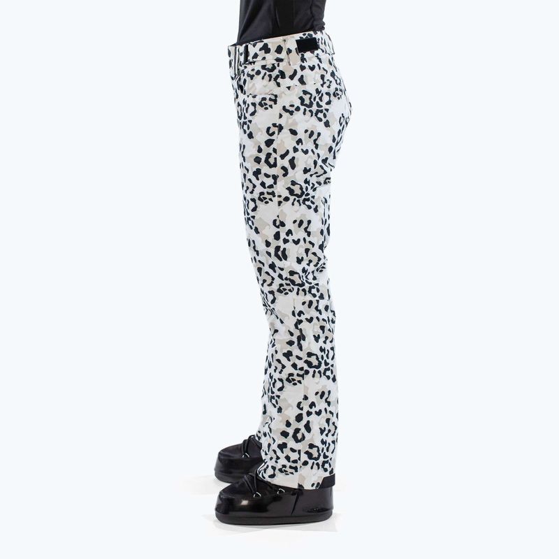 Dámske lyžiarske nohavice Surfanic Glow Animal Camo white 8