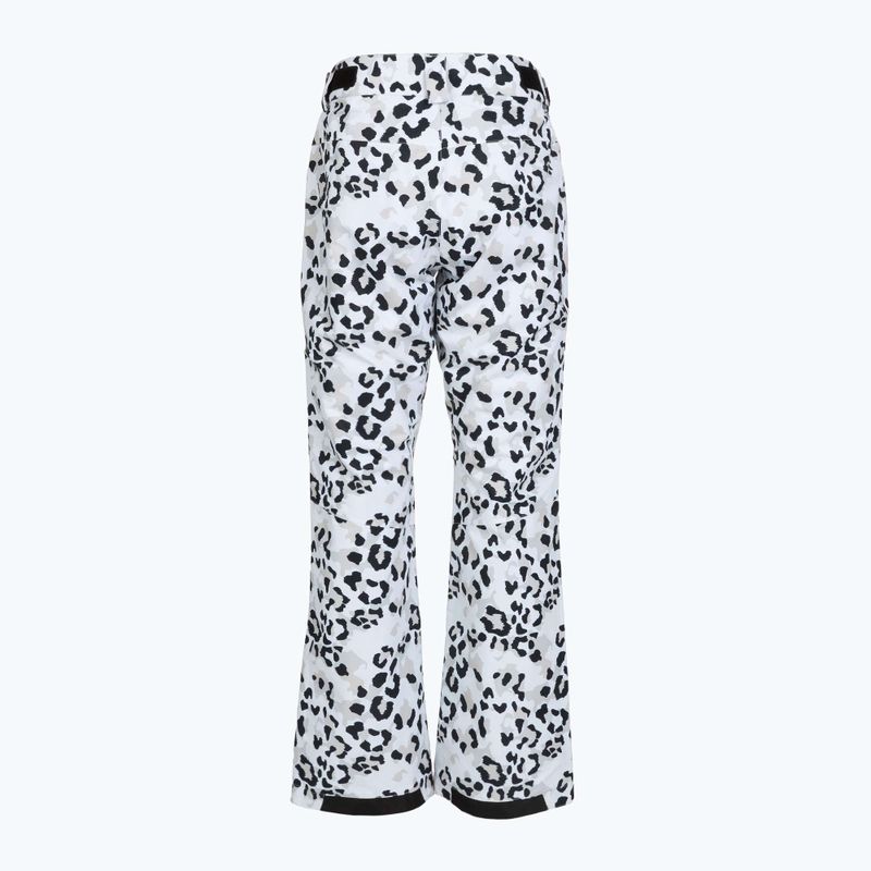 Dámske lyžiarske nohavice Surfanic Glow Animal Camo white 10