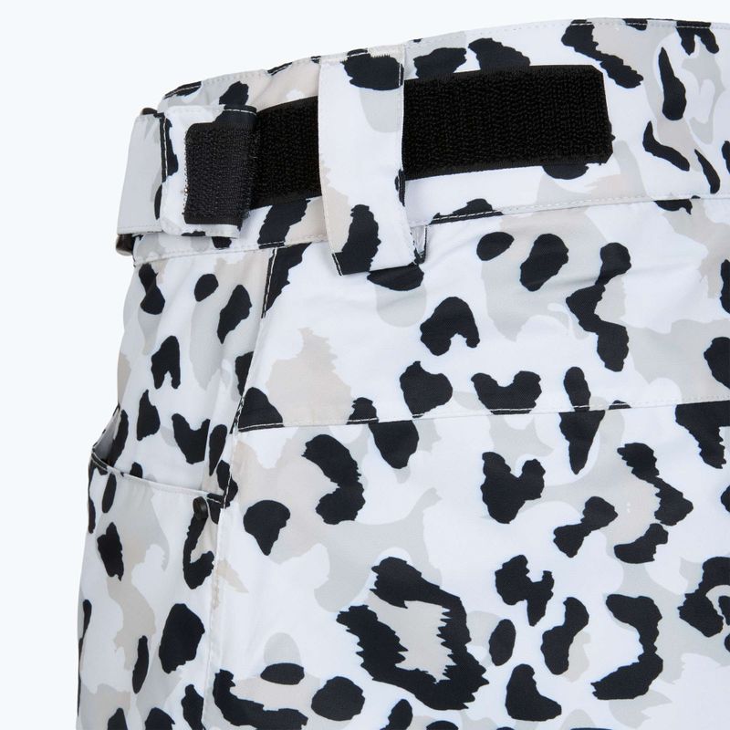 Dámske lyžiarske nohavice Surfanic Glow Animal Camo white 11