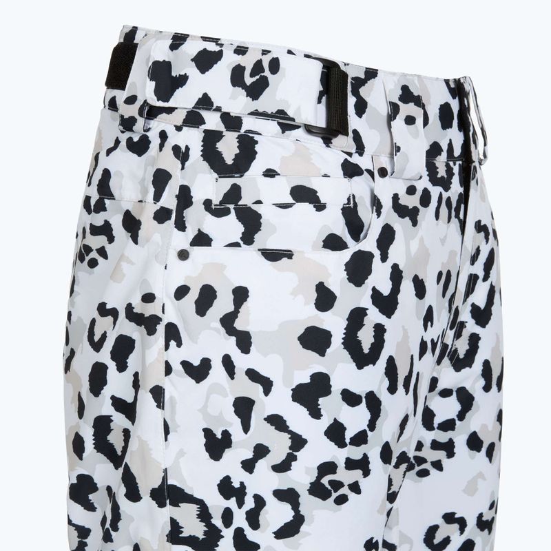 Dámske lyžiarske nohavice Surfanic Glow Animal Camo white 12