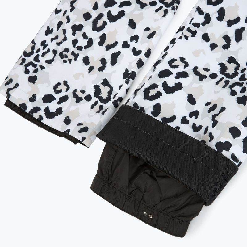 Dámske lyžiarske nohavice Surfanic Glow Animal Camo white 13