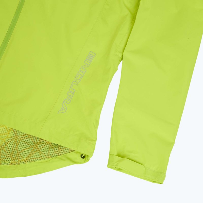 Pánska cyklistická bunda Endura Hummvee Waterproof hi-viz yellow 4