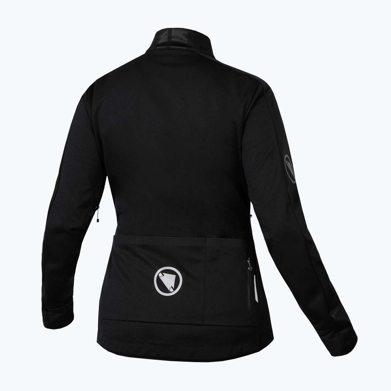 Dámska cyklistická bunda Endura Windchill II black 2