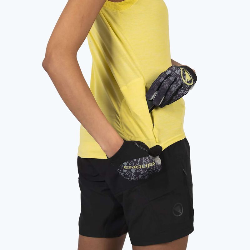 Dámsky cyklistický dres Endura Singletrack Tank Top W sulphur 7