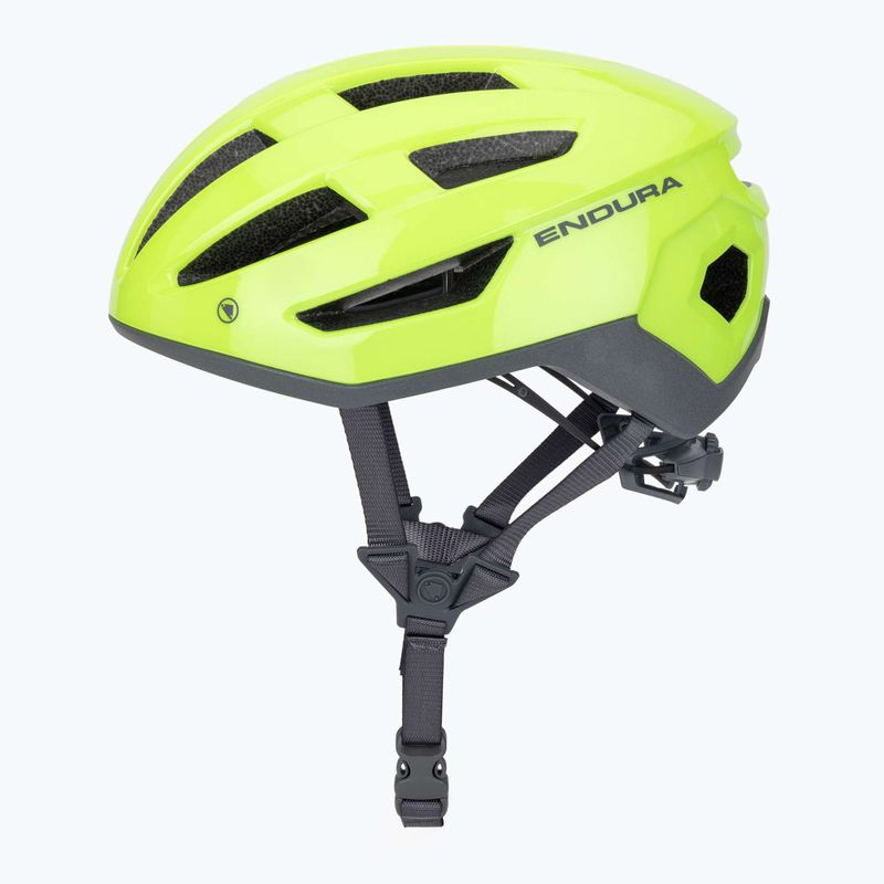 Cyklistická prilba Endura Xtract hi-viz žltá 3