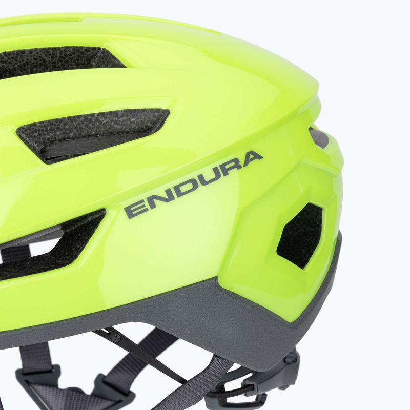 Cyklistická prilba Endura Xtract hi-viz žltá 7