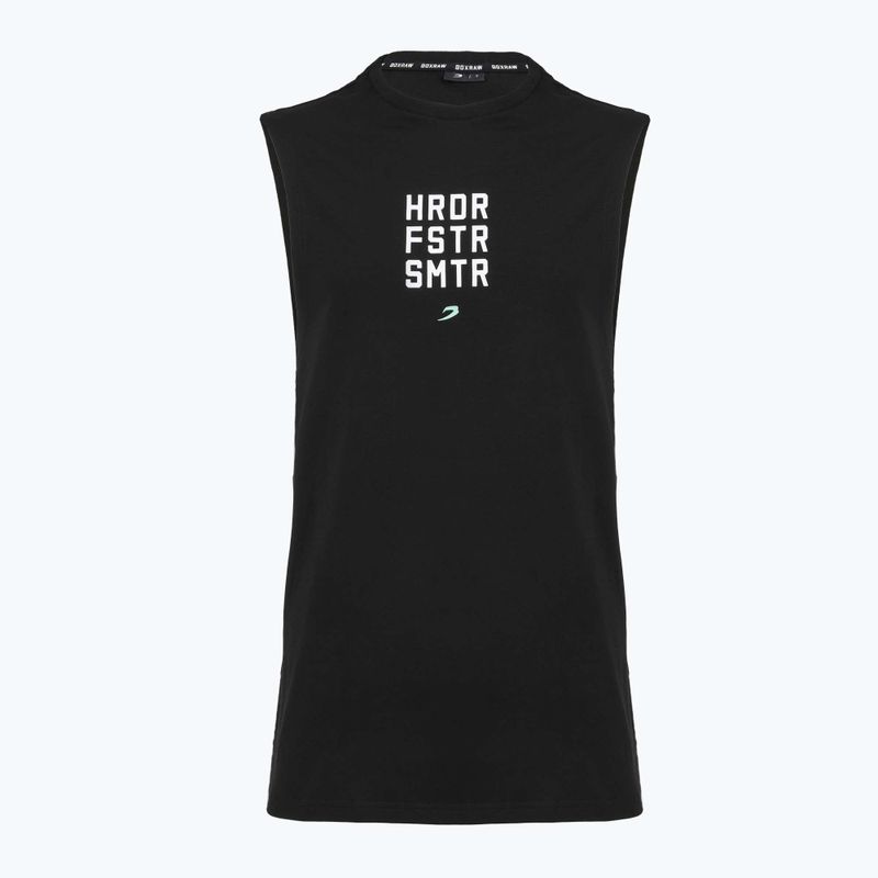 Pánske tričko Boxraw HRDR FSTR SMTR Muscle Tank Black 7
