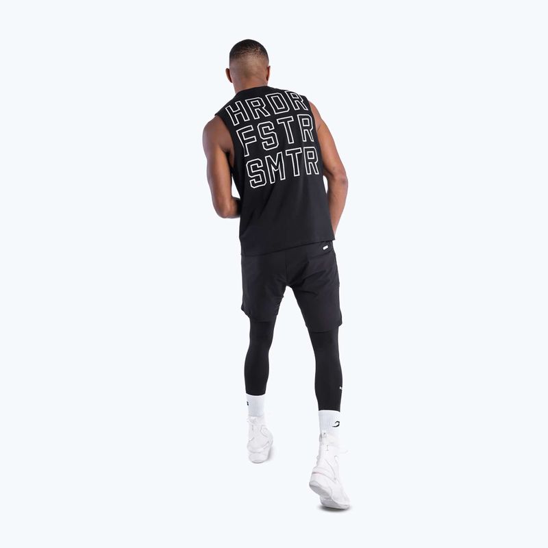 Pánske tričko Boxraw HRDR FSTR SMTR Muscle Tank Black 4