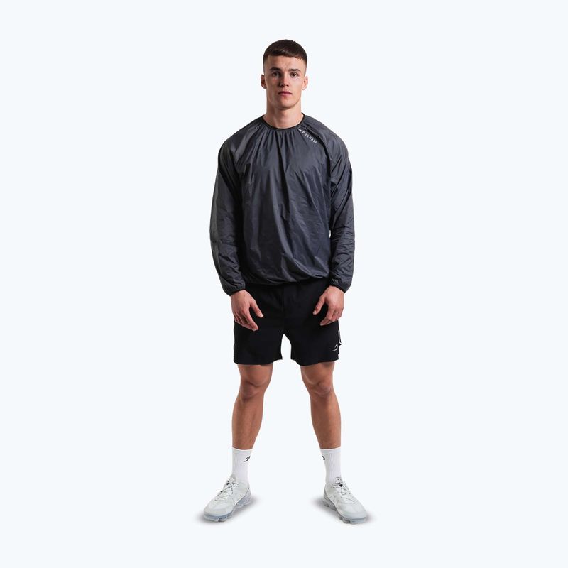 Pánska mikina Boxraw Genaro Sweatshirt charcoal 2