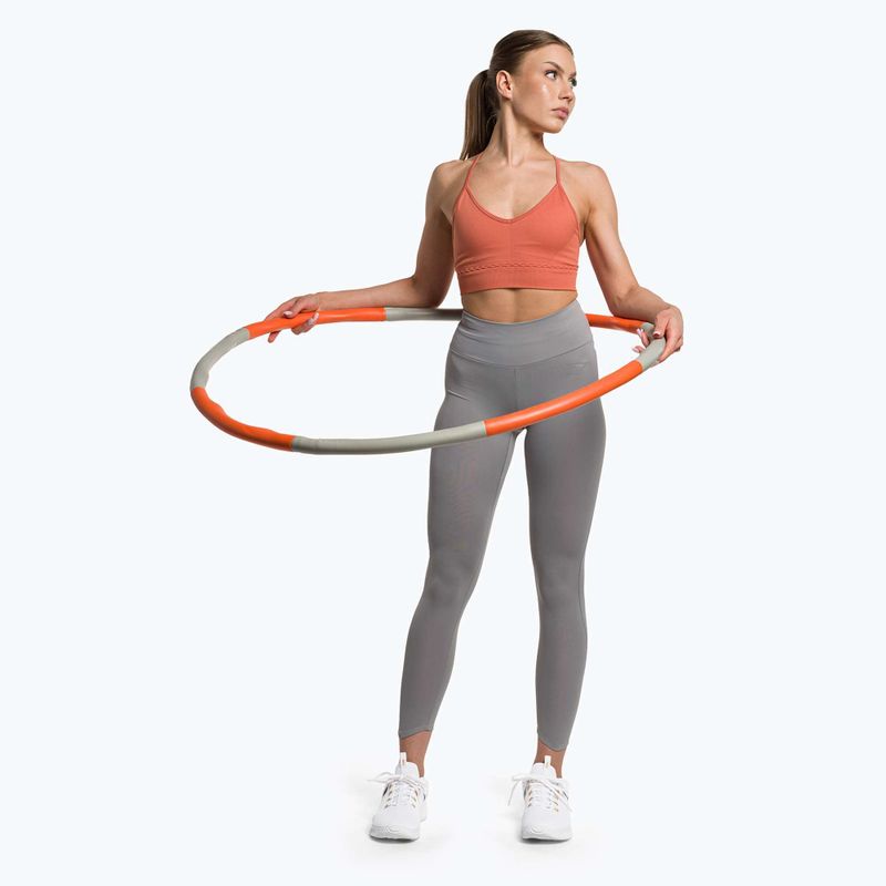 Gymshark Studio Športová oranžová fitness podprsenka 2