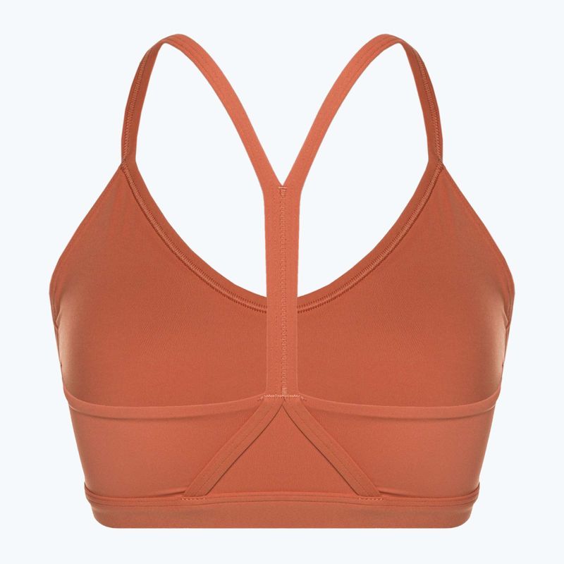 Gymshark KK Twins Športová oranžová fitness podprsenka 6
