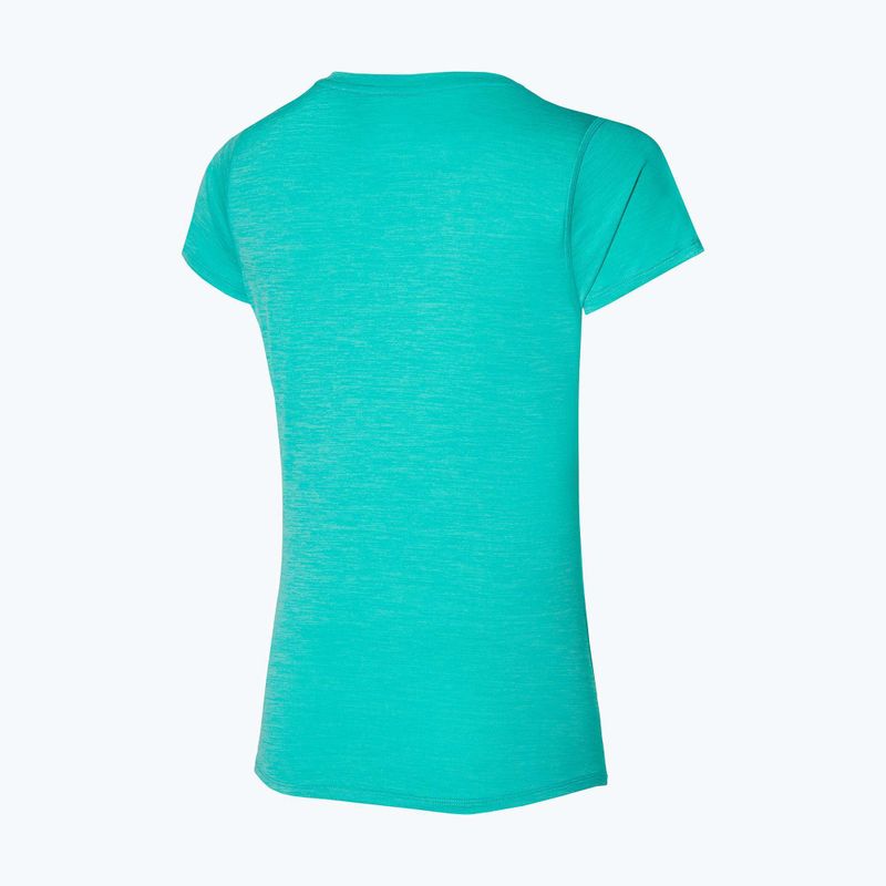 Dámske bežecké tričko Mizuno Impulse Core RB Tee blue turquoise 2