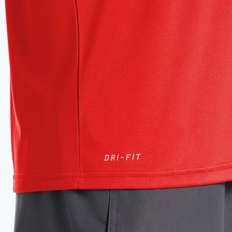 Pánske tréningové tričko Nike Essential červené NESSA586-614 10