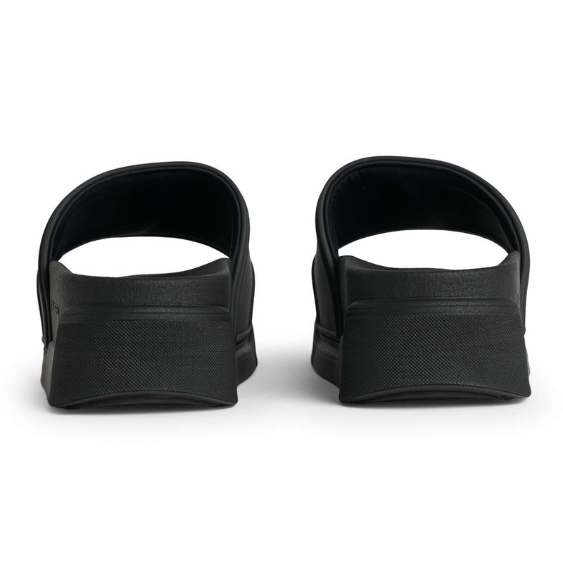 KARL LAGERFELD dámske žabky Condominium Nft Relief black rubber 3