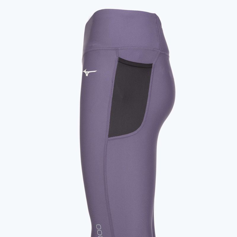Dámske bežecké legíny Mizuno 7/8 Printed pink peacock 3