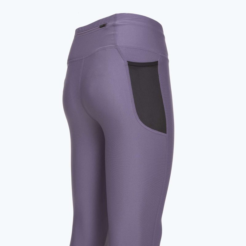 Dámske bežecké legíny Mizuno 7/8 Printed pink peacock 5