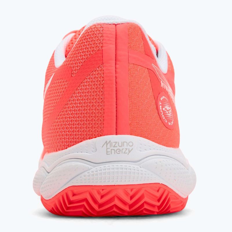 Dámske tenisové topánky Mizuno Wave Enforce Court CC W calypso coral/white/barely pink 6