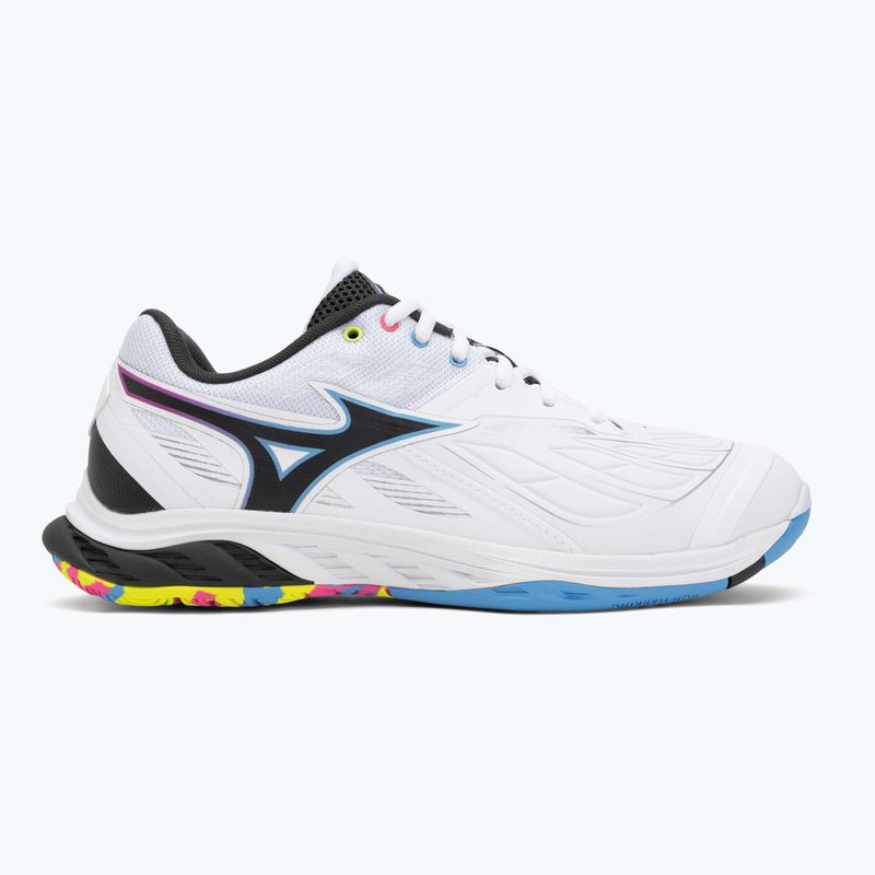 Bedmintonové topánky  Mizuno Wave Fang 2 white/pink tetra/all abroad 2
