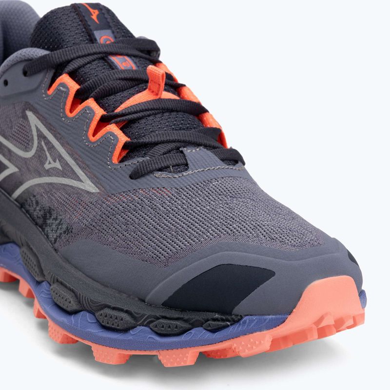 Dámske bežecké topánky Mizuno Wave Mujin 11 blue granite/silver/striking coral 7