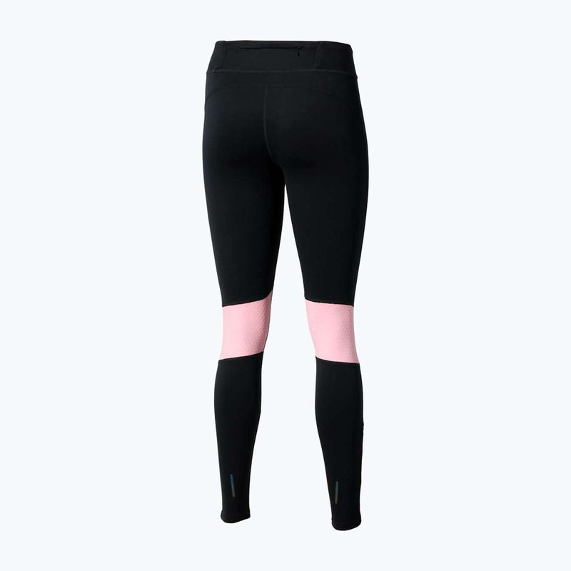 Dámske bežecké legíny Mizuno Active Warmalite Long black/mauve 2