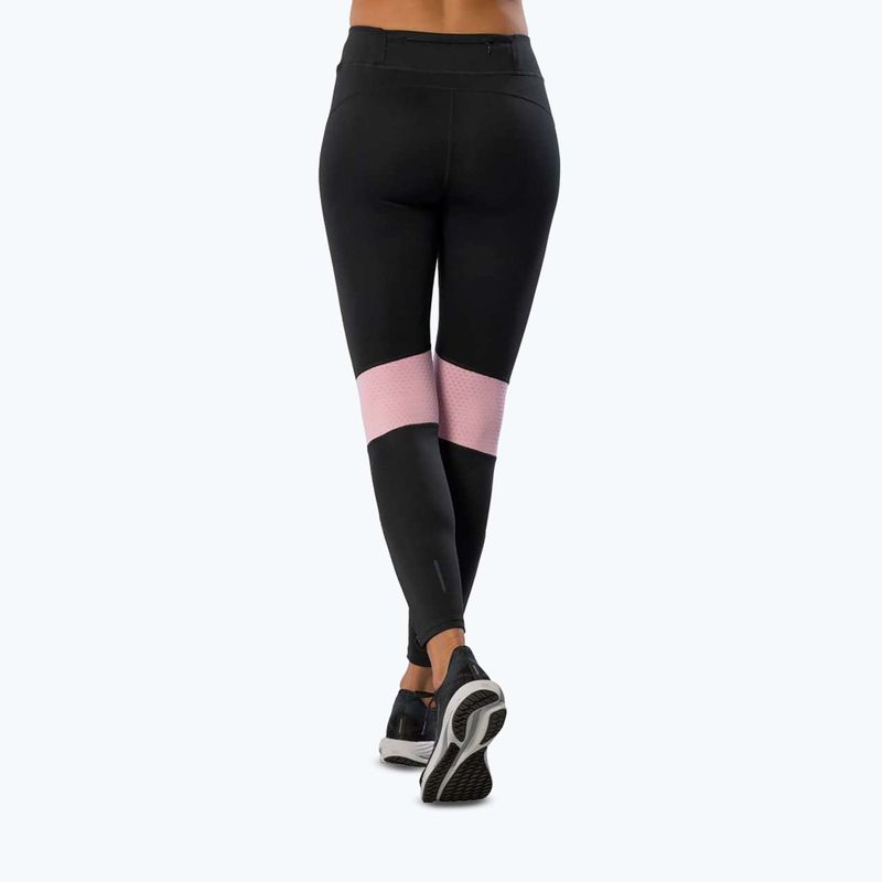 Dámske bežecké legíny Mizuno Active Warmalite Long black/mauve 4