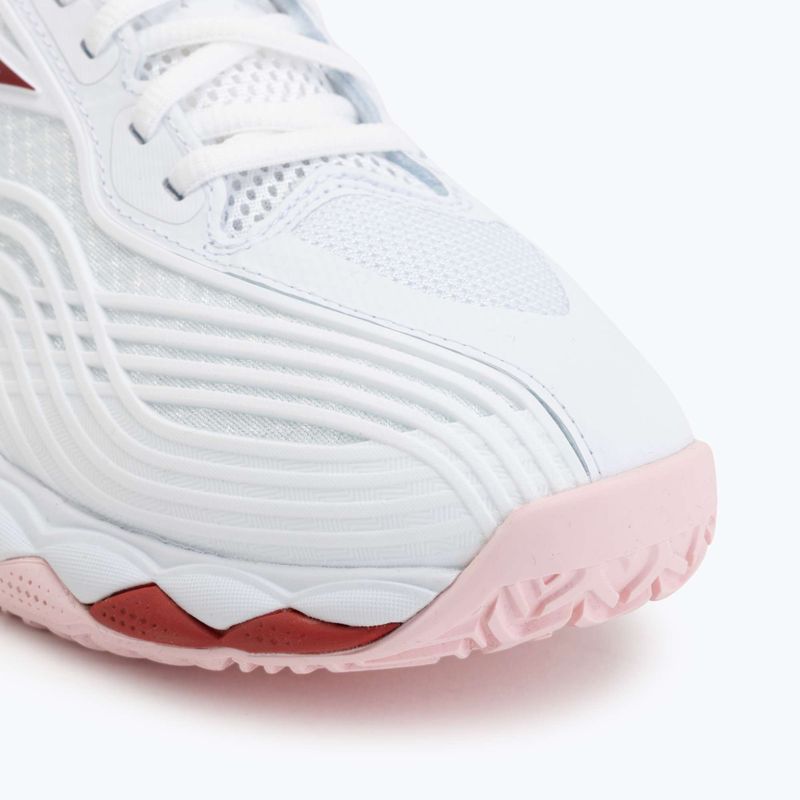 Dámske tenisové topánky Mizuno Wave Enforce Tour 2 CC white/pinkesque/barbados/cherry 7